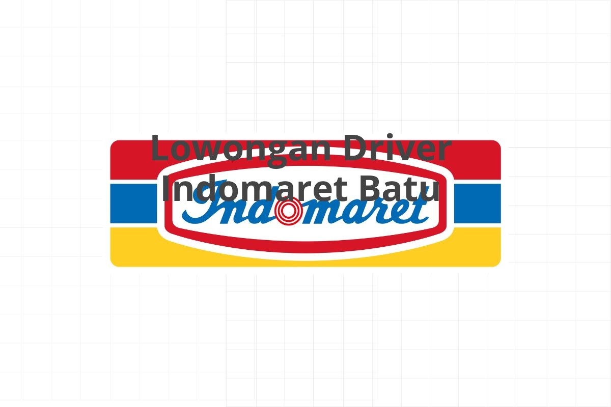 Lowongan Driver Indomaret Batu