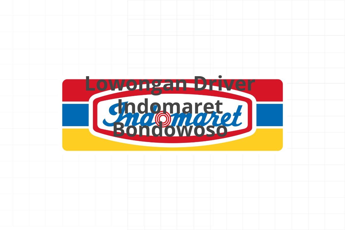 Lowongan Driver Indomaret Bondowoso