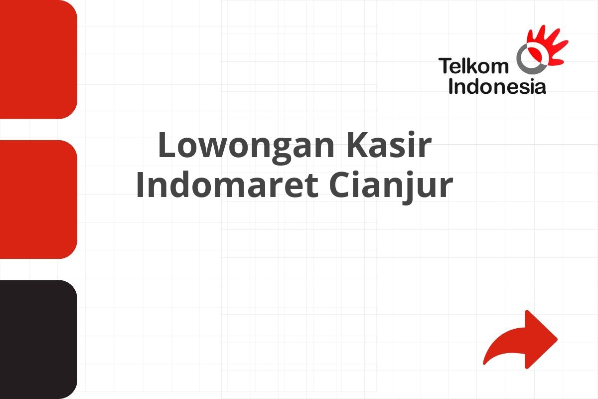 Lowongan Kasir Indomaret Cianjur