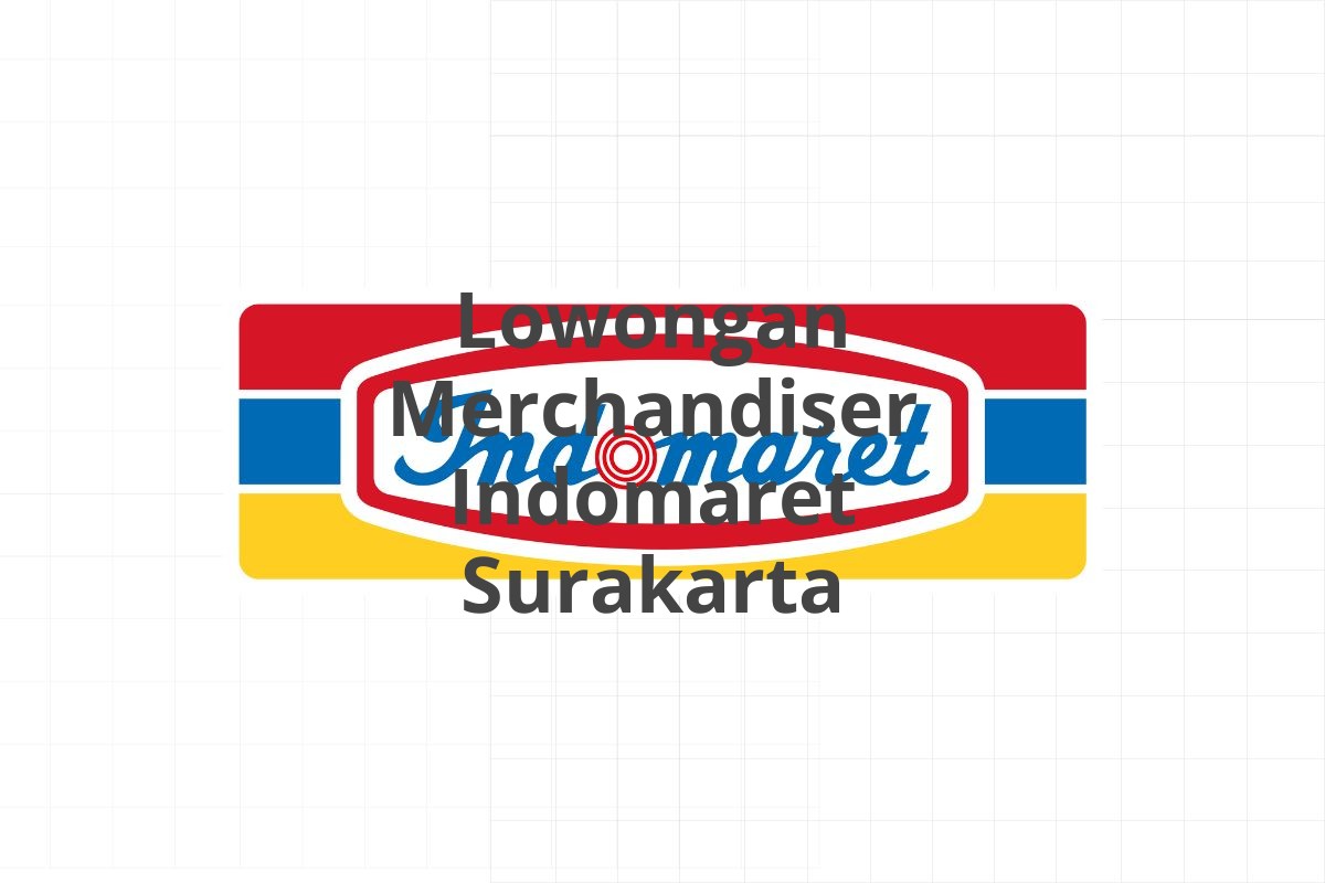 Lowongan Merchandiser Indomaret Surakarta