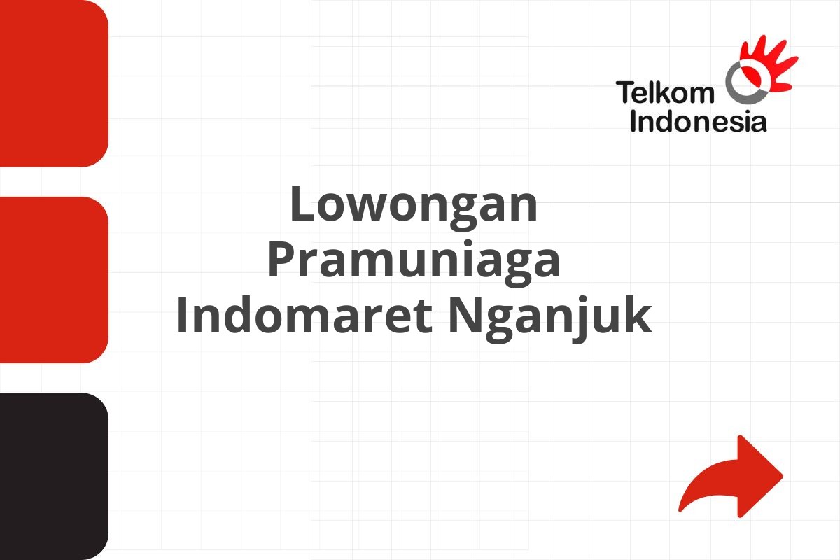 Lowongan Pramuniaga Indomaret Nganjuk